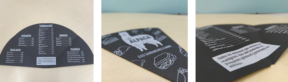 carta negra tinta blanca