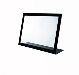 display a5 acrilico marco negro