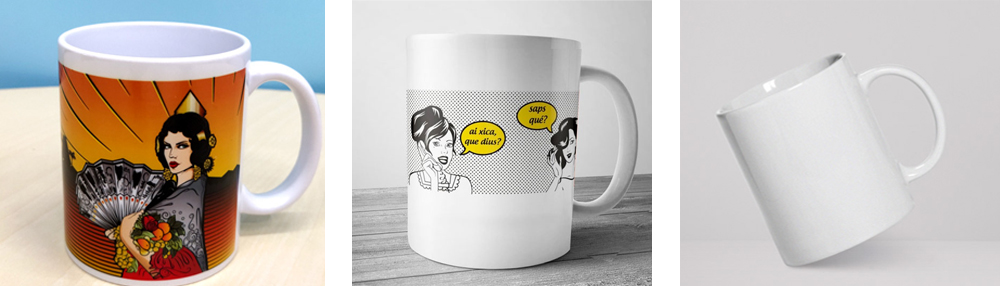 taza blanca