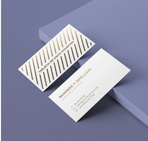 tarjeta stamping