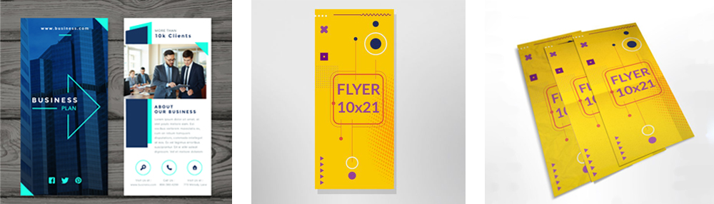 flyer 10x21 cm