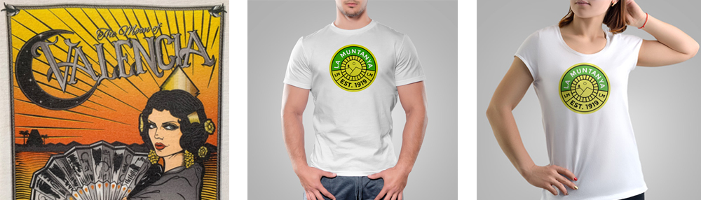 camiseta blanca sublimacion
